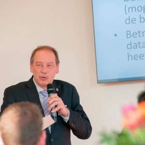 Frank Waarsenburg op Future Proof ICT netwerkevent RAM Infotechnology