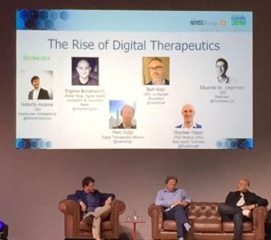 HIMSS Europe 2018 Digital Therapeutics voor de nieuwe zorgconsument.