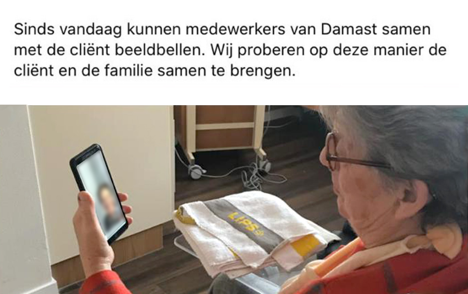 #6 – 19 maart, Tilburg: “Bewoners waren ontroerd toen ze konden videobellen met familie”