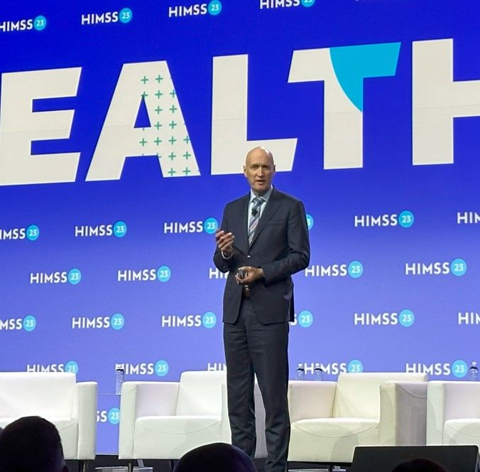 HIMSS Chicago 2023 Minister Kuipers CNIO