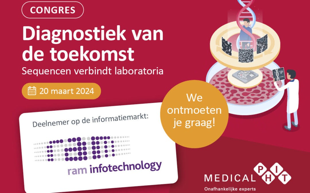 MedicalPHIT Congres Diagnostiek van de toekomst – ‘Sequencen verbindt laboratoria’