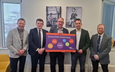 RAM Infotechnology doneert aan de Stichting Vrienden van Lelie zorggroep