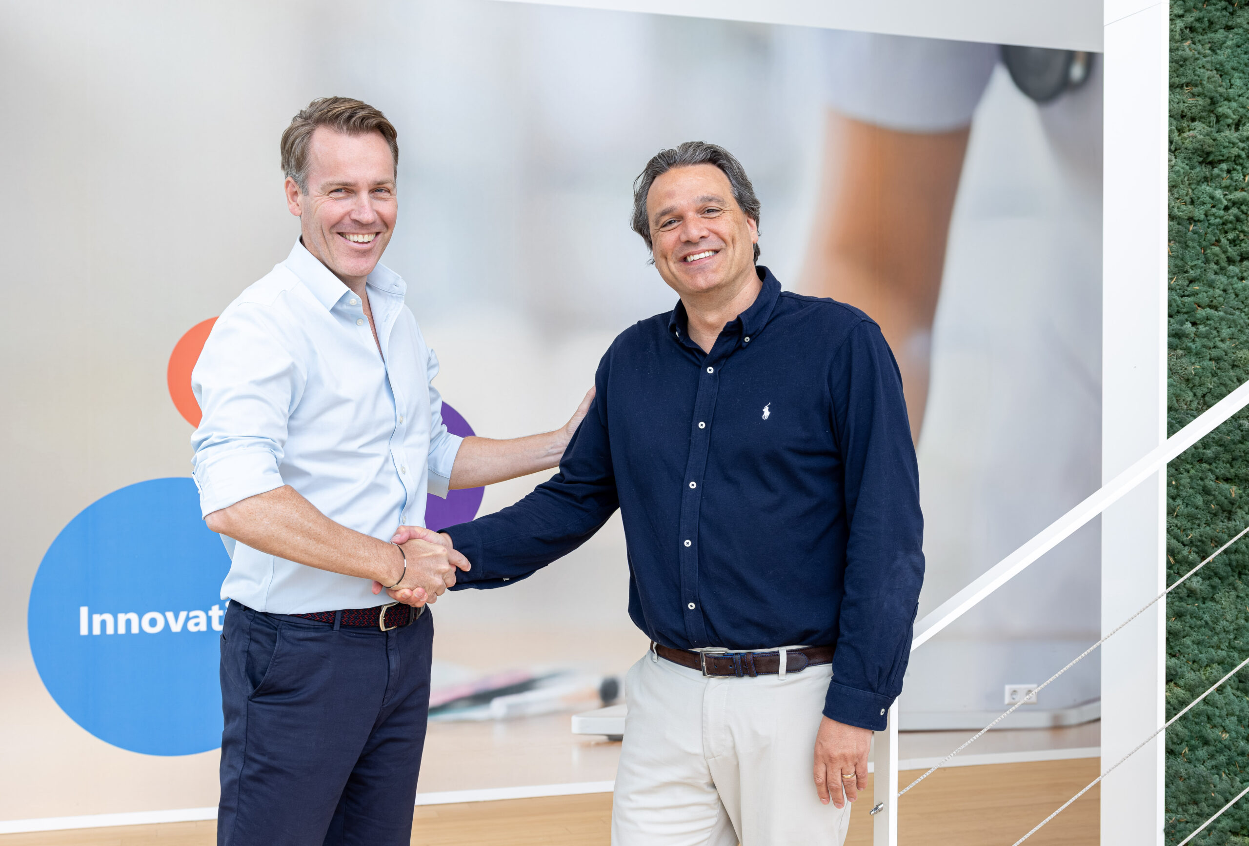Thomas Blankvoort en Arjan Poulissen
